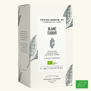 BLANC EXQUIS - Thé blanc aromatisé
