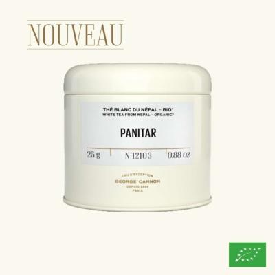PANITAR - Th blanc du Npal BIO - Cru d'exception - Bote 25g