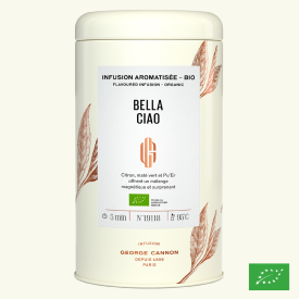 BELLA CIAO - Infusion aromatise BIO - Bote 100g 